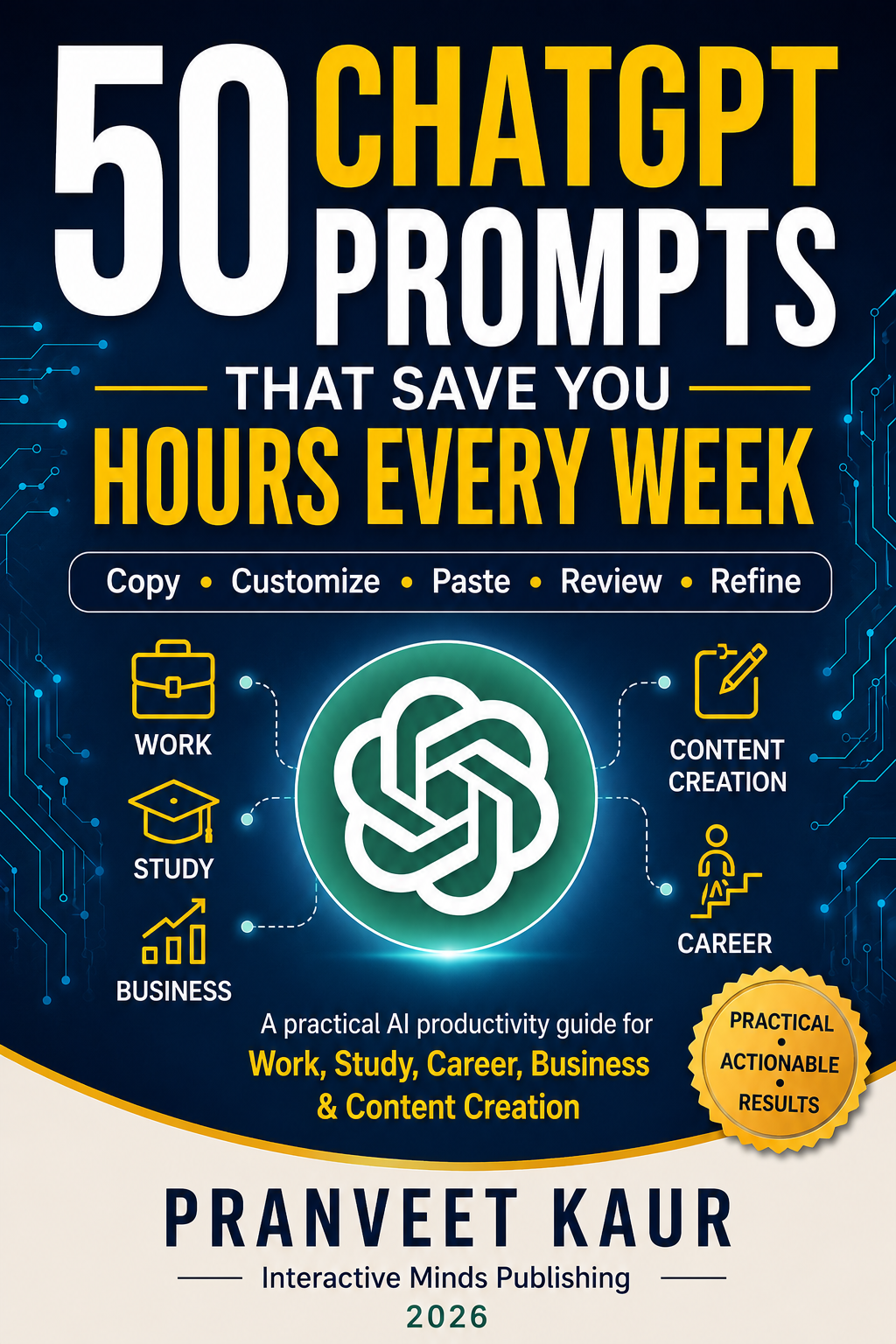 50 ChatGPT Prompts to Save Time